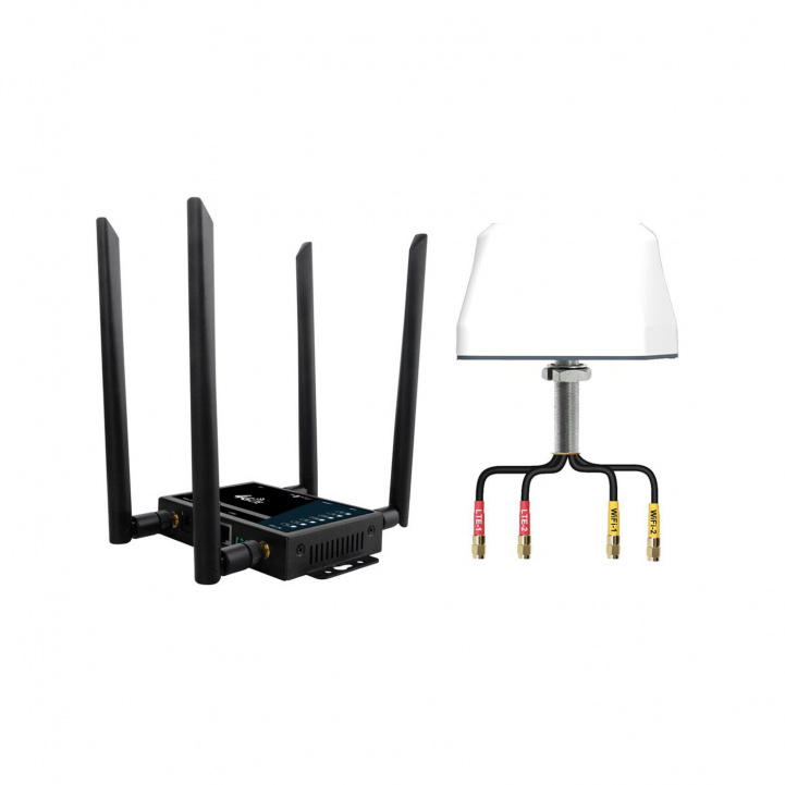 LTC 4G Mobil Antenne & Ruter i gruppen Campingvogn & Bobilt / Elektronikk / Internett & WiFi hos Campmarket (80232)