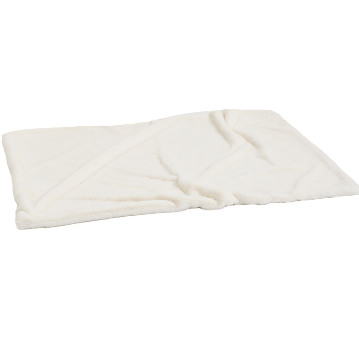 Royal Camping Teppe Dahlia Hvit 130x170 cm i gruppen Hjem & Innredning / Tekstiler / Filler & Pledd hos Campmarket (80250)