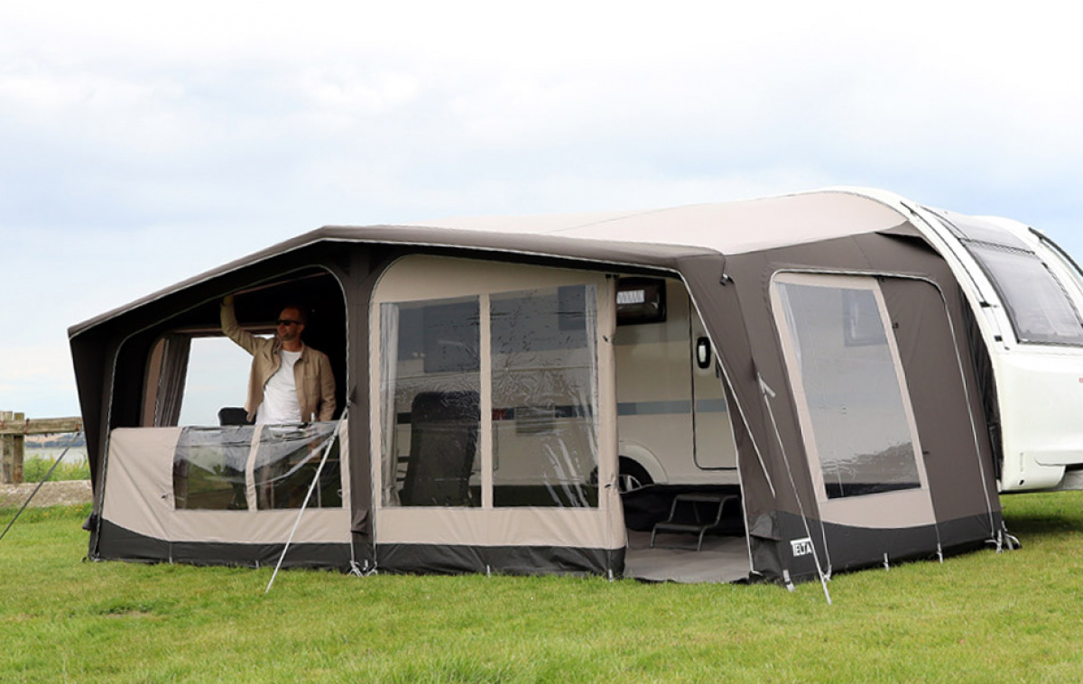 Telta Lounge i gruppen Fortelt & Markiser / Fortelt Campingvogn / Lufttelt Campingvogn / A-måltilpassede Lufttelt Campingvogn hos Campmarket (80269)