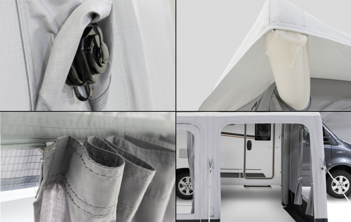 Dometic Residence Air Tour i gruppen Fortelt & Markiser / Fortelt Campingvogn / Lufttelt Campingvogn / A-måltilpassede Lufttelt Campingvogn hos Campmarket (80485)