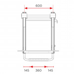 Elektrisk sykkelholder BR-System Short