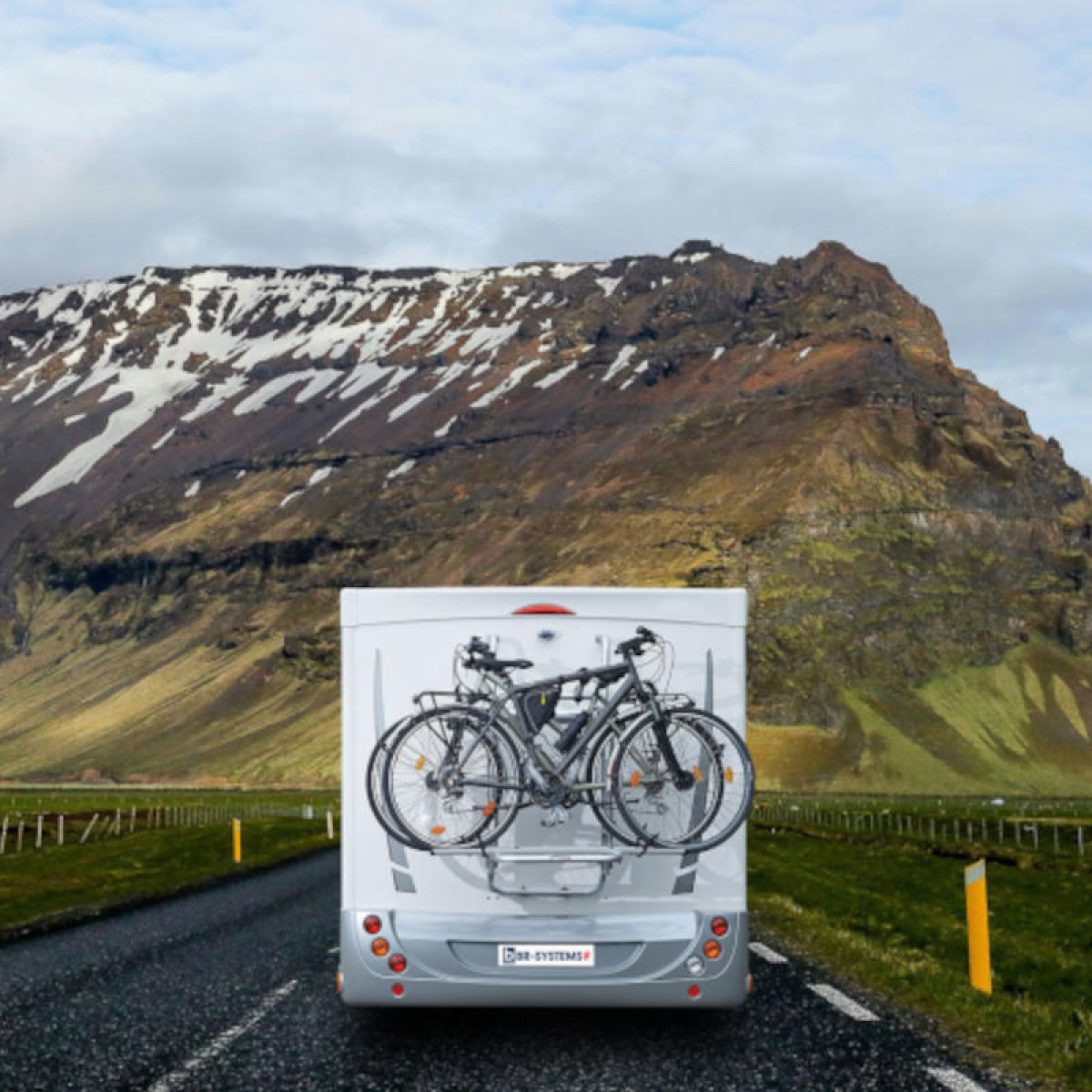 Elektrisk sykkelholder BR-System Short i gruppen Campingvogn & Bobilt / Chassis / Sykkelstativ / Vegghengt hos Campmarket (80587)