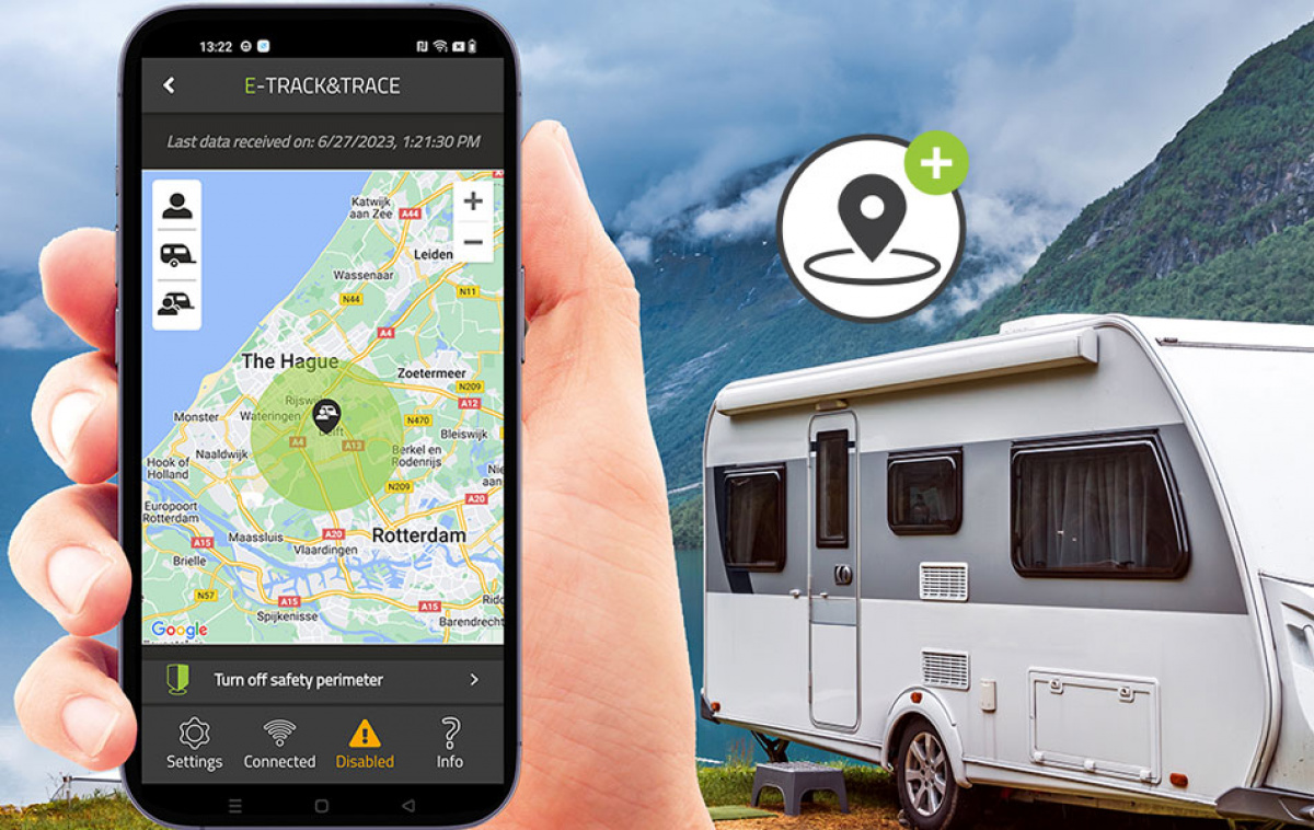 E-Trailer Startpakke Pluss i gruppen Campingvogn & Bobilt / Elektronikk / Smarte Hjelpemidler hos Campmarket (80592)