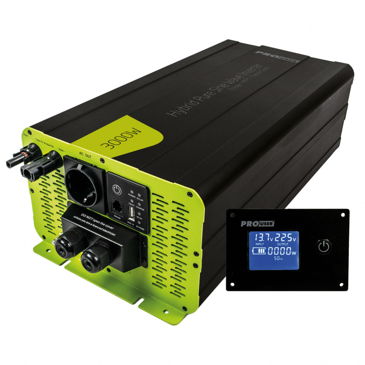 Pro-User Inverter 3000W HYBRID i gruppen Campingvogn & Bobilt / Elektronikk / Batterier & Omformere / Inverter & Omformer hos Campmarket (80604)