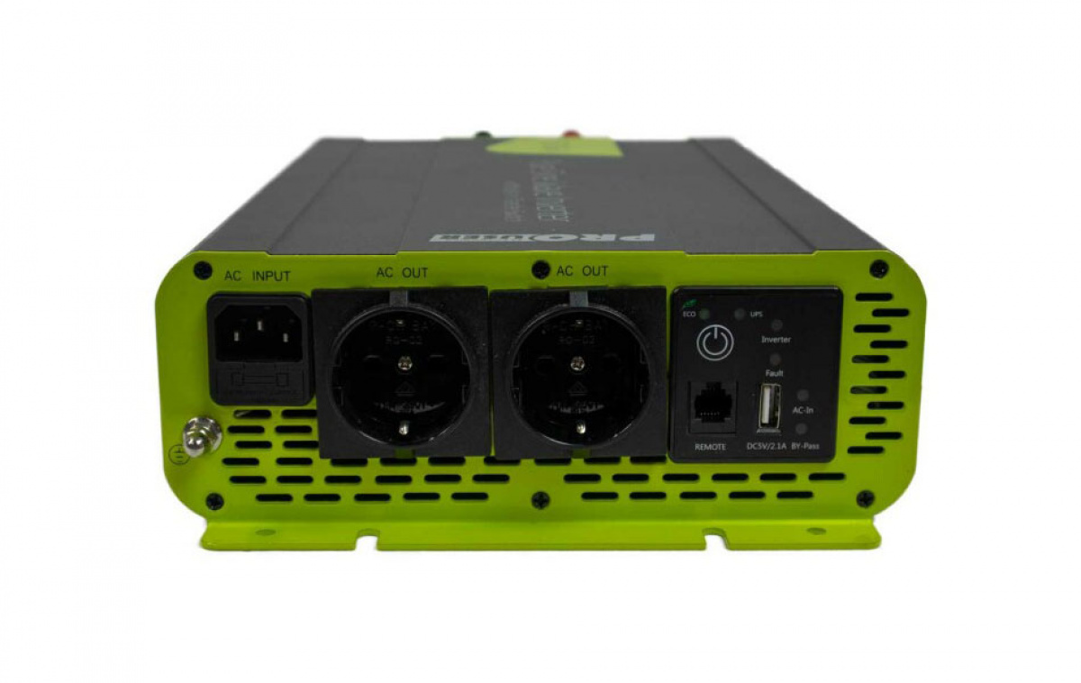 Pro-User Inverter 1500W PS1500TX i gruppen Campingvogn & Bobilt / Elektronikk / Batterier & Omformere / Inverter & Omformer hos Campmarket (80605)
