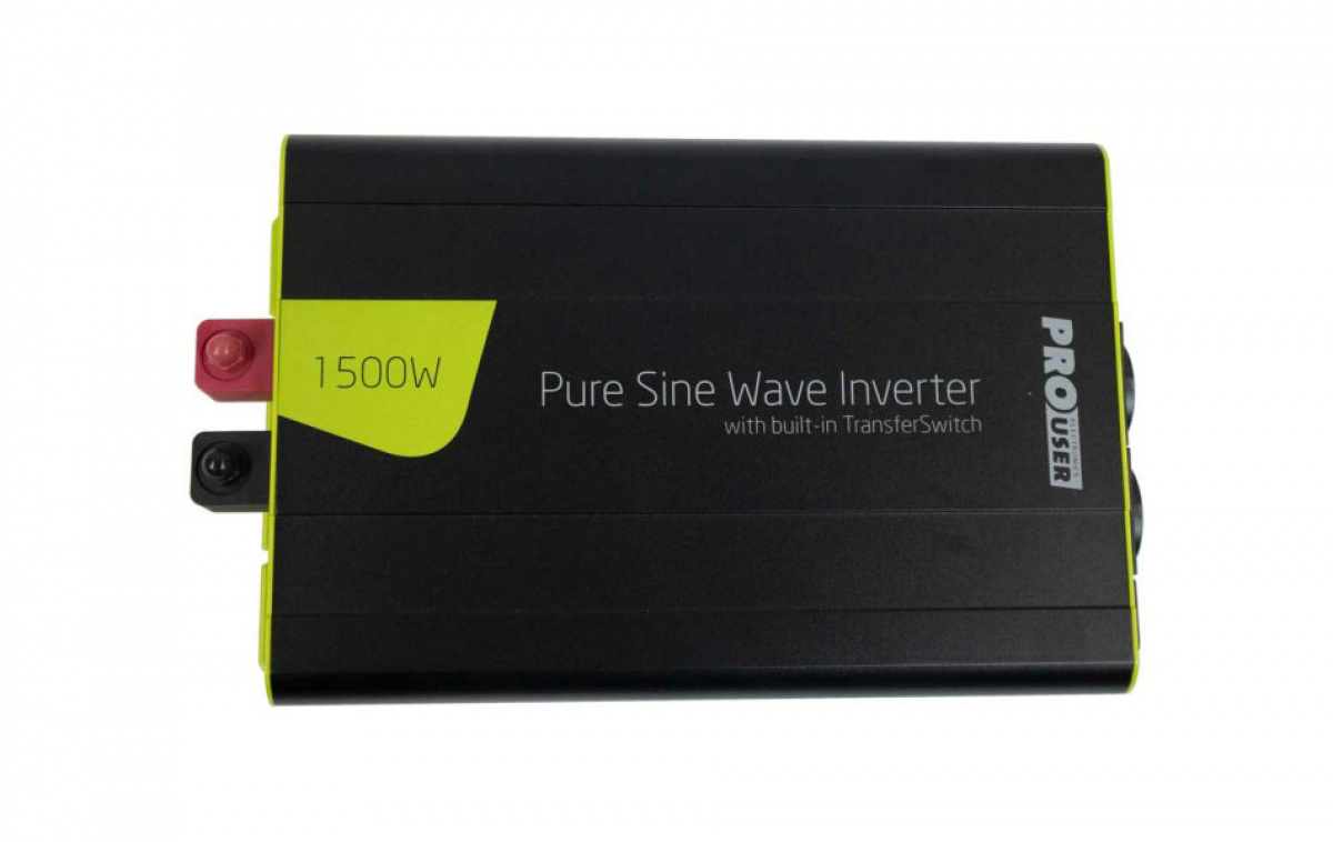 Pro-User Inverter 1500W PS1500TX i gruppen Campingvogn & Bobilt / Elektronikk / Batterier & Omformere / Inverter & Omformer hos Campmarket (80605)