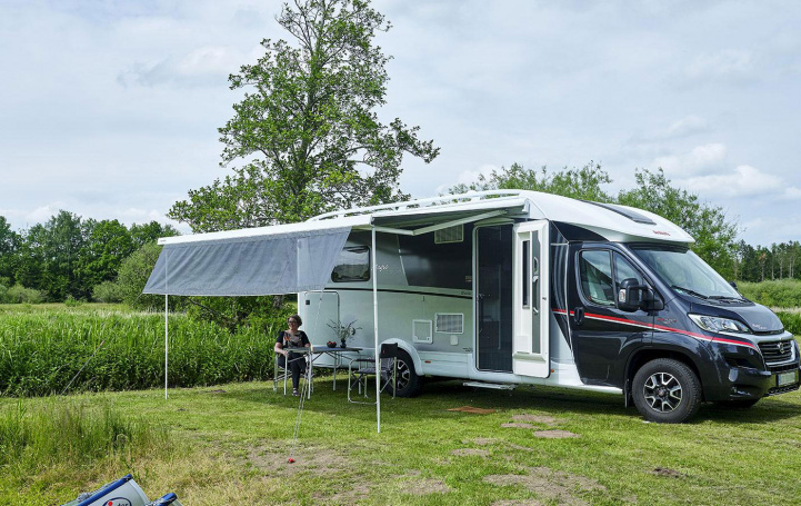 Isabella Solskjerm Frontnett i gruppen Fortelt & Markiser / Markiser / Campingvognmarkiser / Front & Gavler Campingvognmarkiser / Sider & Fronter Caravanstore XL hos Campmarket (80653)