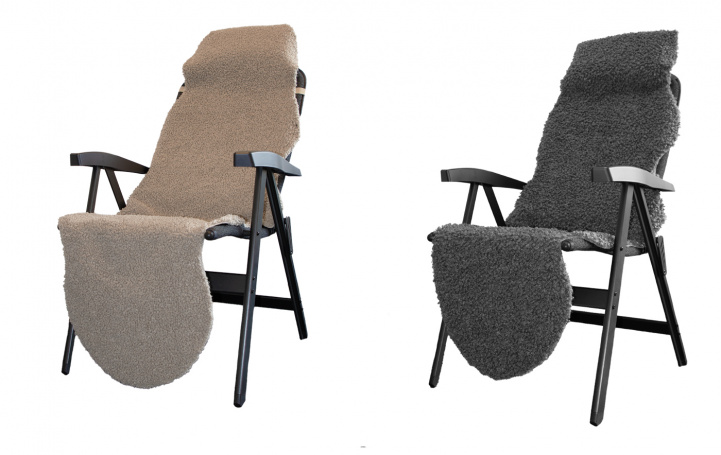 Royal Camping Kunstfell Krøllete 180x60cm i gruppen Campingmøbler / Campingstoler / Tilbehør campingstoler hos Campmarket (80679)