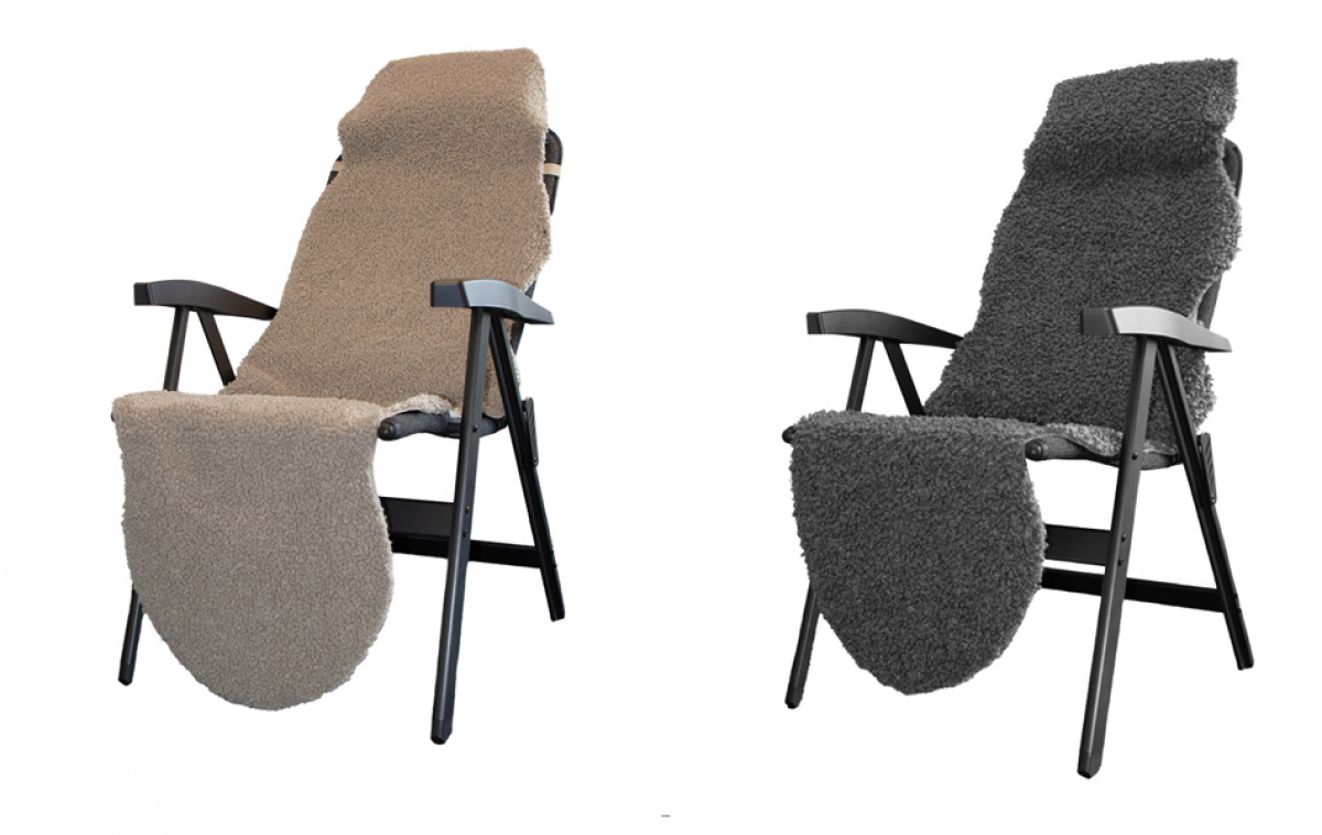 Royal Camping Kunstfell Krøllete 180x60cm i gruppen Campingmøbler / Campingstoler / Tilbehør campingstoler hos Campmarket (80679)