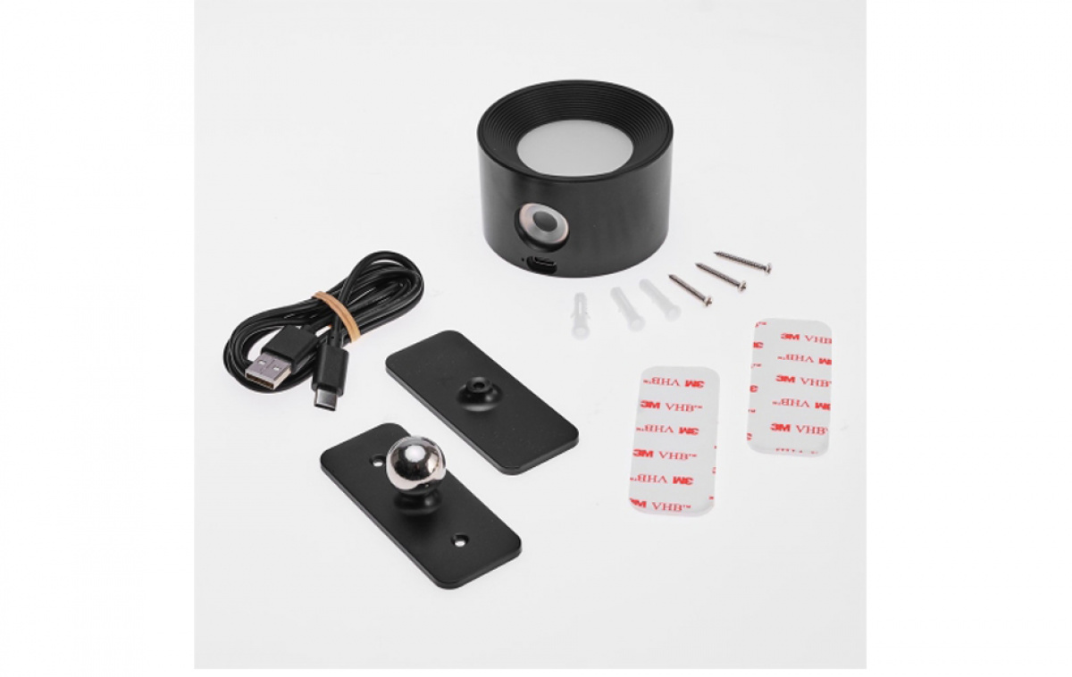 Vegglampe Magnet Rund Laderbar i gruppen Hjem & Innredning / Belysning & Lykter hos Campmarket (80786)