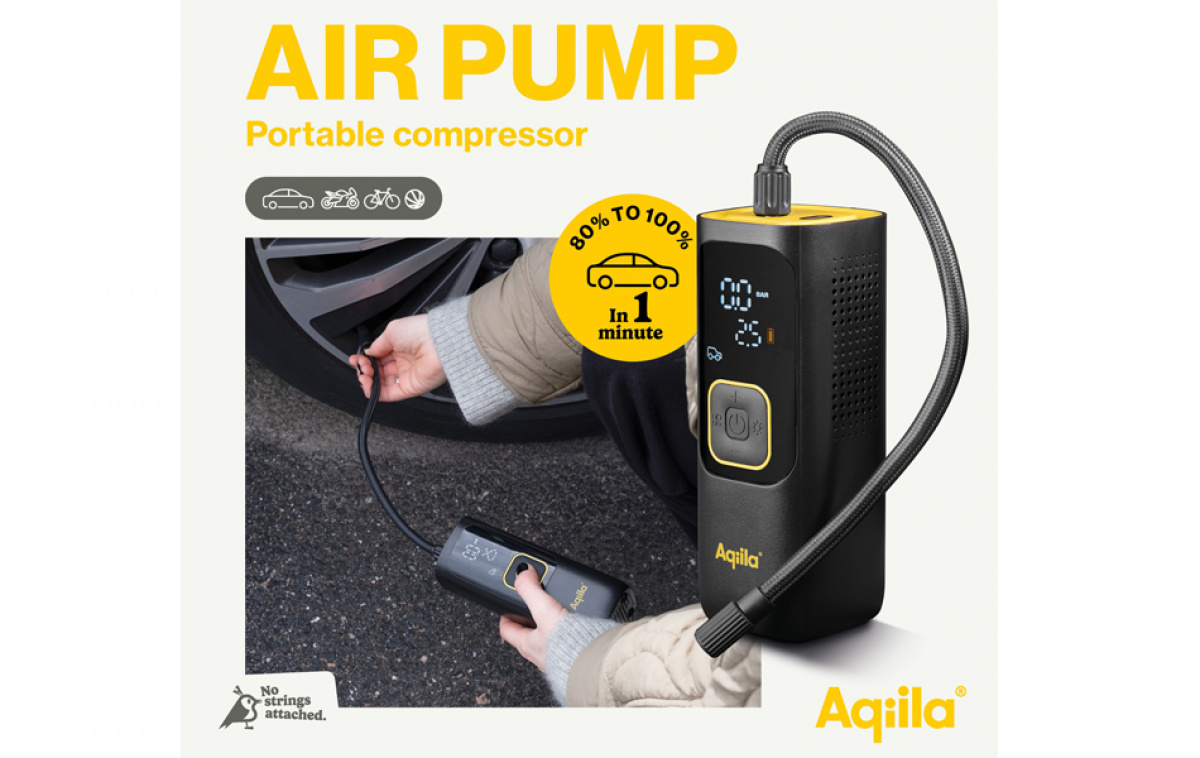 Aqiila Airbird 7 Bærbar Kompressor i gruppen Annet / For Bilen hos Campmarket (80798)