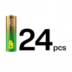 Batteri GP Ultra Alkaline AA 24-pakning