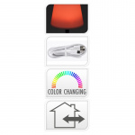 Bordbelysning Fargeforandrende