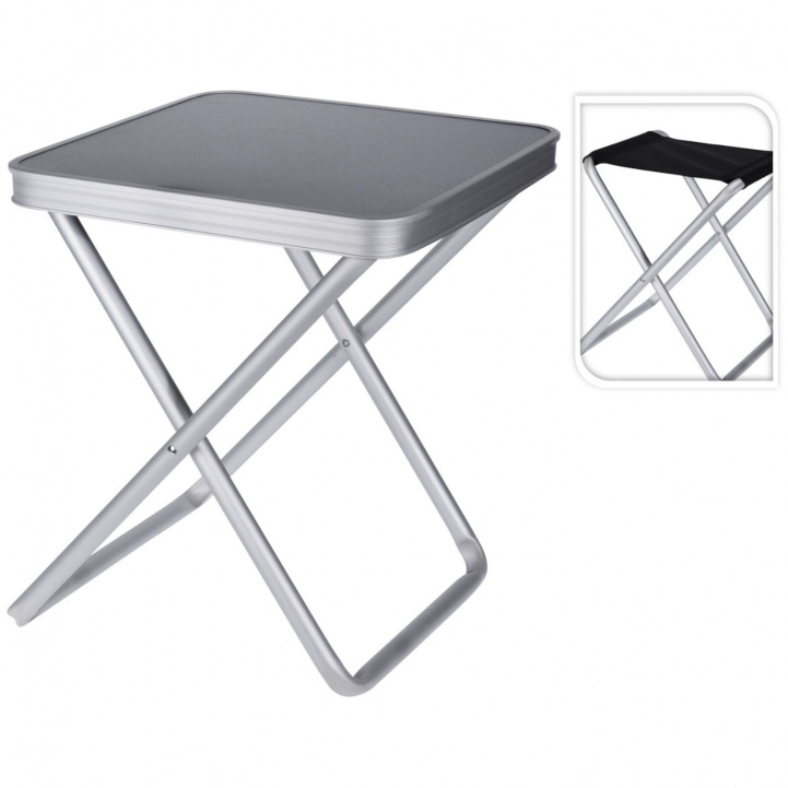 Klappstol med Bordplate i gruppen Campingmøbler / Campingstoler / Klapstoler hos Campmarket (80917)