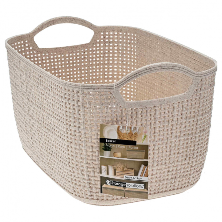 Oppbevaringskurv 30x19cm i gruppen Hjem & Innredning / Oppbevaring hos Campmarket (80926)