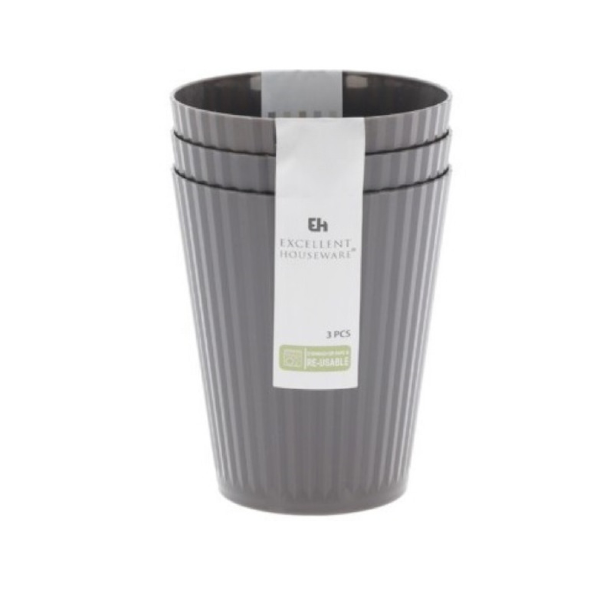 Drikkeglass Stripe i Plast i gruppen Husholdning & Kjøkken / Glass & Krus / Drikkeglass hos Campmarket (80950)