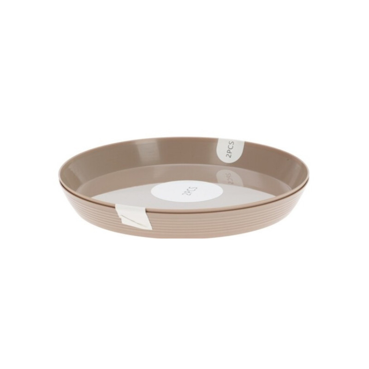 Tallerken Stripe 20cm i Plast 2-pakning i gruppen Nyheter hos Campmarket (80951)