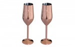 Royal Camping Champagneglass Kobberbelagt 2-pakning