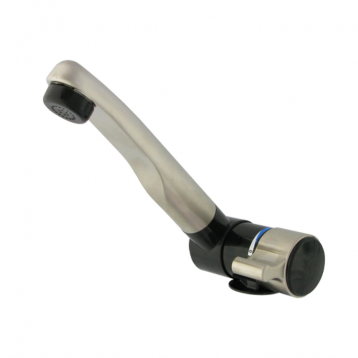 Comet Kaldtvannskran London Svart/Nikkel i gruppen Vann & Sanitær / Vann / Vannkraner / Kaldtvannskraner hos Campmarket (81034)