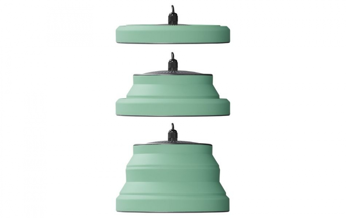 ProPlus Hengende LED-lampe Sammenleggbar Silikon Grønn i gruppen Hjem & Innredning / Belysning & Lykter hos Campmarket (81139)