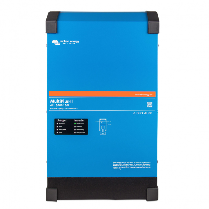 Lader/Inverter Victron MultiPlus-II 24/5000/120-50 230V i gruppen Campingvogn & Bobilt / Elektronikk / Batterier & Omformere / Inverter & Omformer hos Campmarket (81204)
