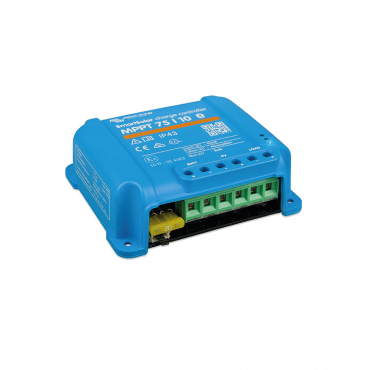 Solcelle regulator Victron SmartSolar MPPT 75/10 i gruppen Campingvogn & Bobilt / Elektronikk / Solpaneler / Solcelleregulatorer / MPPT hos Campmarket (81230)
