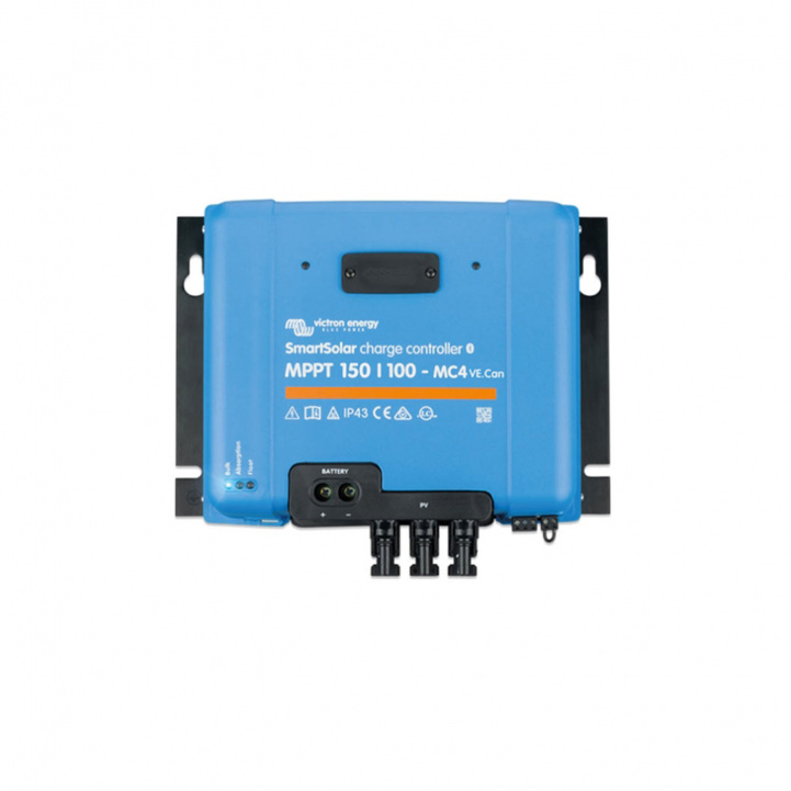 Solcelle-regulator Victron SmartSolar MPPT 150/100-MC4 VE.Can i gruppen Campingvogn & Bobilt / Elektronikk / Solpaneler / Solcelleregulatorer / MPPT hos Campmarket (81236)