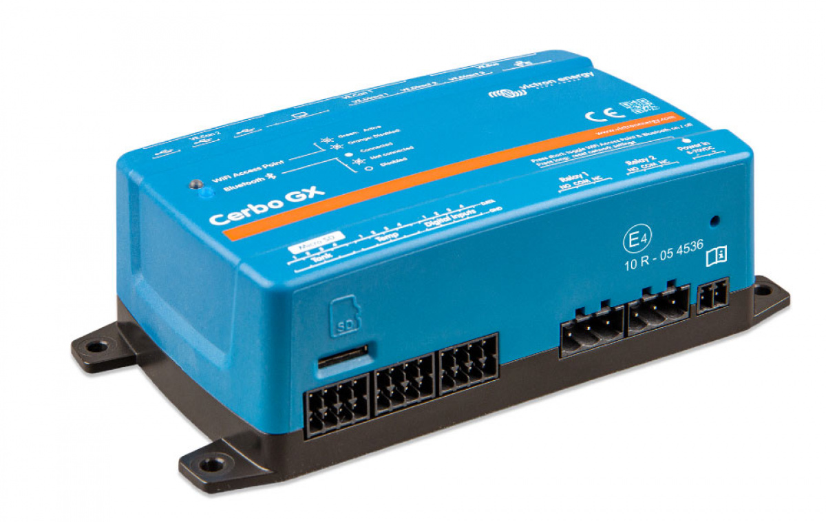 Victron Cerbo GX i gruppen Campingvogn & Bobilt / Elektronikk / Batterier & Omformere / Energiovervåking hos Campmarket (81260)