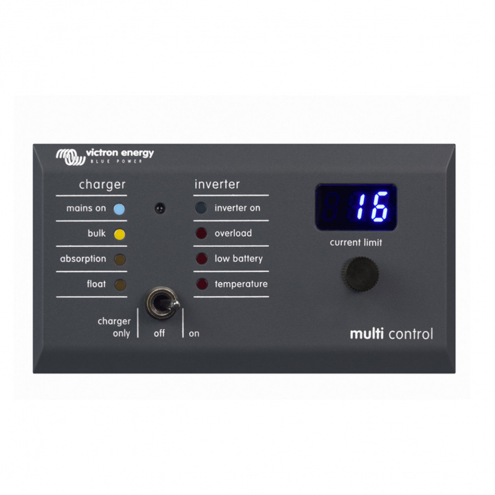 Victron Digital Multi Control 200/200A GX i gruppen Campingvogn & Bobilt / Elektronikk / Smarte Hjelpemidler hos Campmarket (81278)