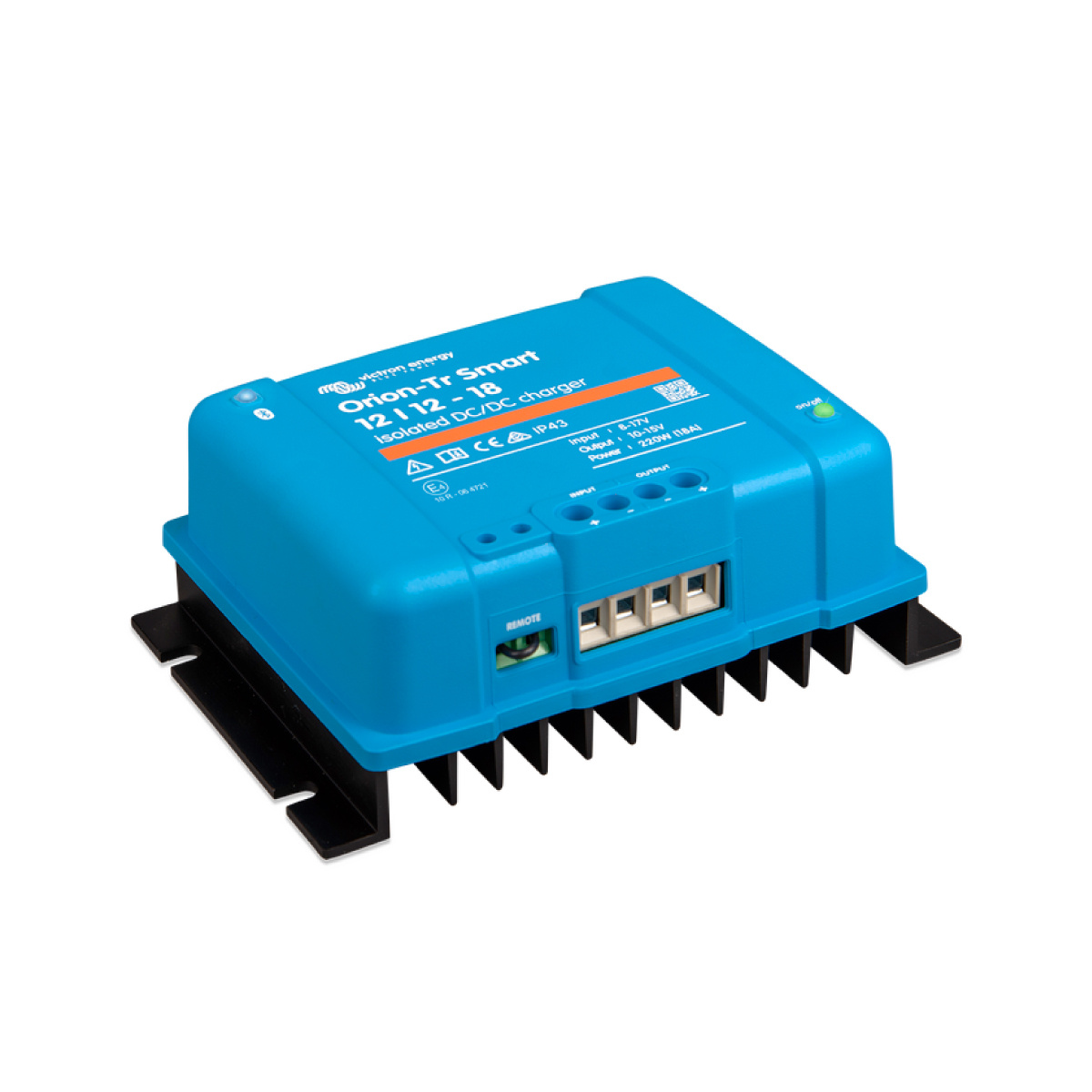 Victron DC/DC-lader Orion-Tr Smart 12/12-18A (220W) isolert i gruppen Campingvogn & Bobilt / Elektronikk / Batterier & Omformere / Batterilader hos Campmarket (81279)