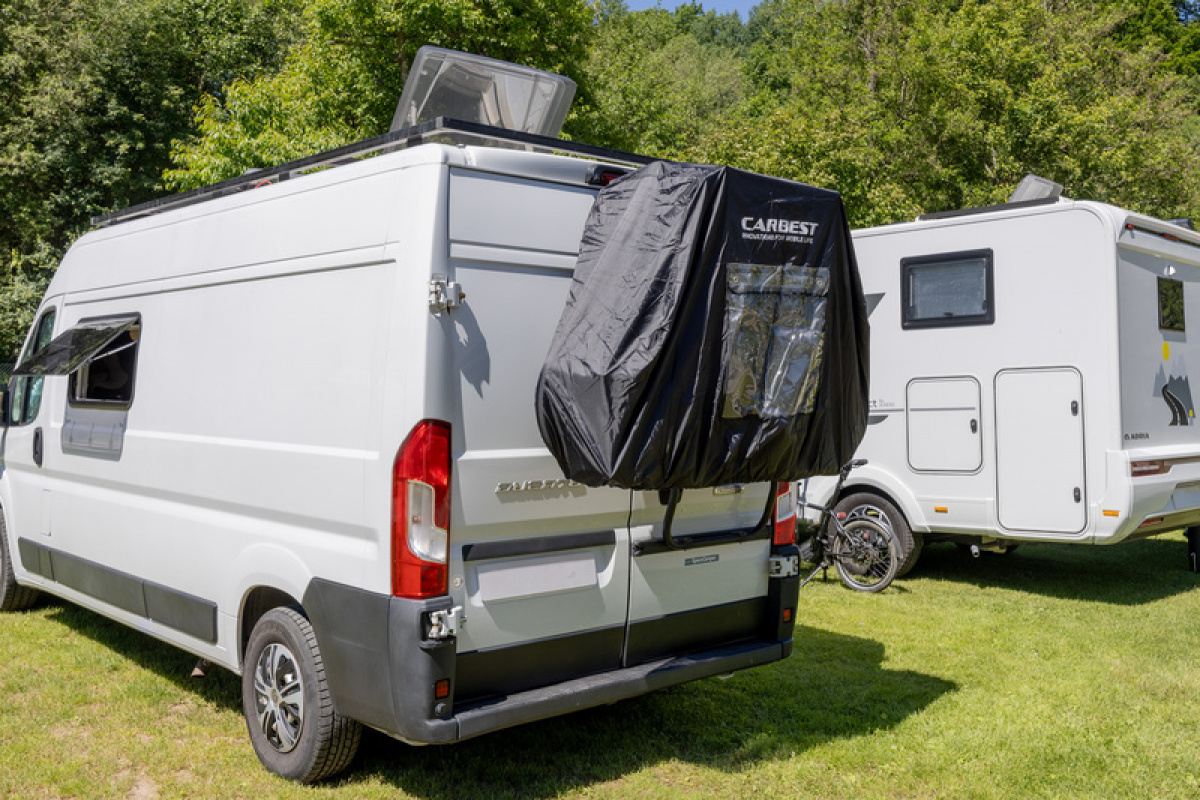 Carbest Sykkeltrekk for 2-3 Sykler i gruppen Campingvogn & Bobilt / Chassis / Sykkelstativ / Tilbehør hos Campmarket (81308)