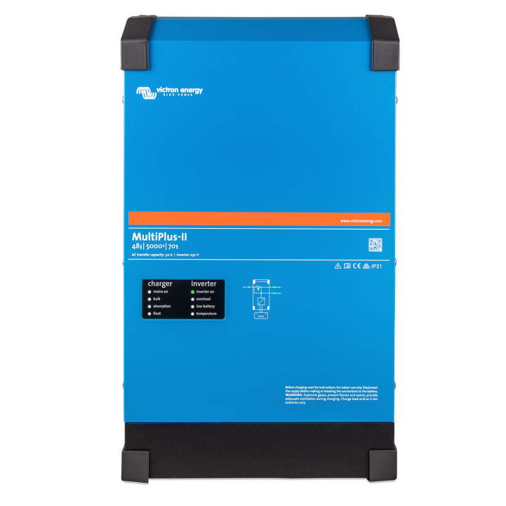 Lader/Inverter Victron MultiPlus-II 48/5000/70-50 230V i gruppen Campingvogn & Bobilt / Elektronikk / Batterier & Omformere / Batterilader hos Campmarket (81327)