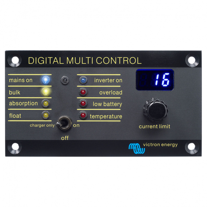 Victron Digital Multi Control 200/200A i gruppen Campingvogn & Bobilt / Elektronikk / Batterier & Omformere / Inverter & Omformer / Tilbehør til inverter hos Campmarket (81332)