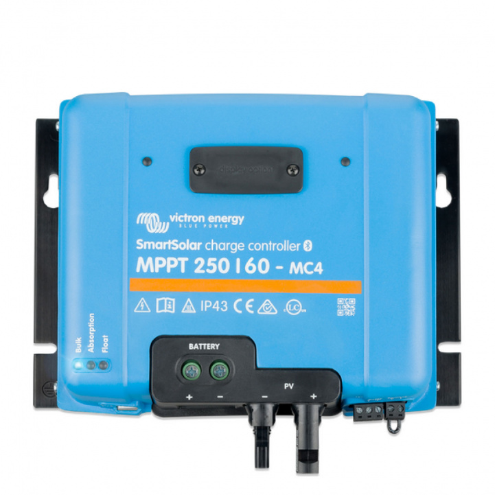 Solcelle-regulator Victron SmartSolar MPPT 250/60-MC4 i gruppen Campingvogn & Bobilt / Elektronikk / Solpaneler / Solcelleregulatorer / MPPT hos Campmarket (81346)