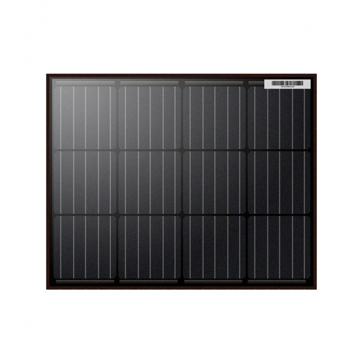 Nordmax Solcellepanel 50W i gruppen Campingvogn & Bobilt / Elektronikk / Solpaneler hos Campmarket (81448)