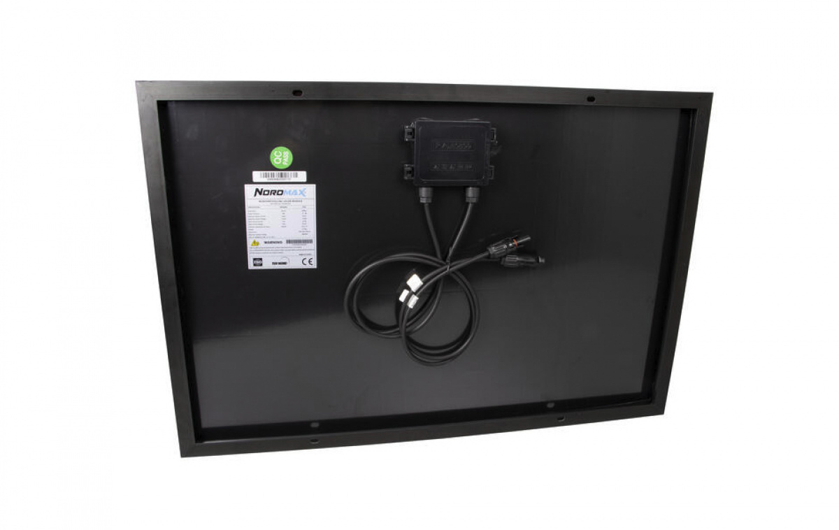 Nordmax Solcellepanel 50W i gruppen Campingvogn & Bobilt / Elektronikk / Solpaneler hos Campmarket (81448)