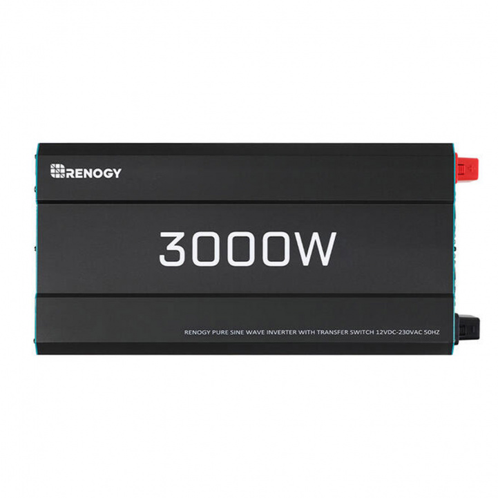 Renogy Omformer/UPS 12V 3000W Ren Sinus i gruppen Campingvogn & Bobilt / Elektronikk / Batterier & Omformere / Inverter & Omformer / Omformer 12V Til 230V hos Campmarket (81471)