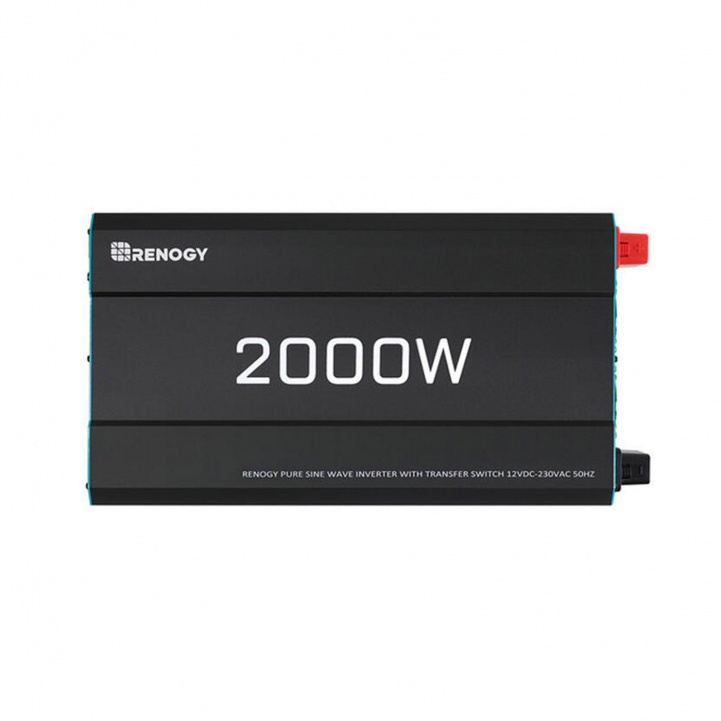 Renogy Omformer/UPS 12V 2000W Ren Sinus i gruppen Campingvogn & Bobilt / Elektronikk / Batterier & Omformere / Inverter & Omformer / Omformer 12V Til 230V hos Campmarket (81472)