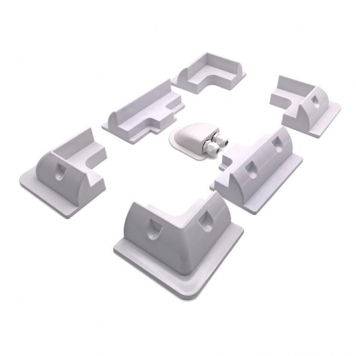Nordmax Solcellefeste ABS Hvit i gruppen Campingvogn & Bobilt / Elektronikk / Solpaneler / Tilbehør hos Campmarket (81483)