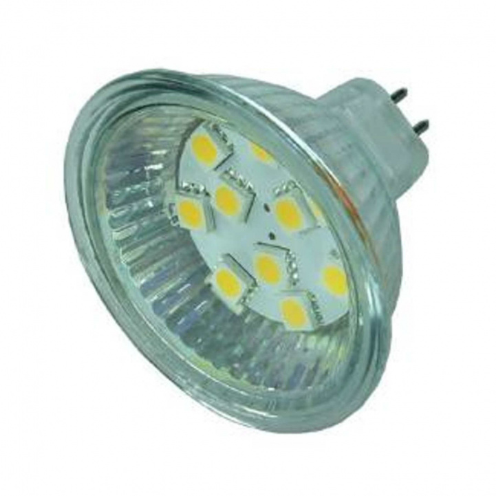 MR 16-10 LED i gruppen Campingvogn & Bobilt / Elektronikk / Innvendig belysning / LED-belysning / LED erstatningslamper hos Campmarket (81599)