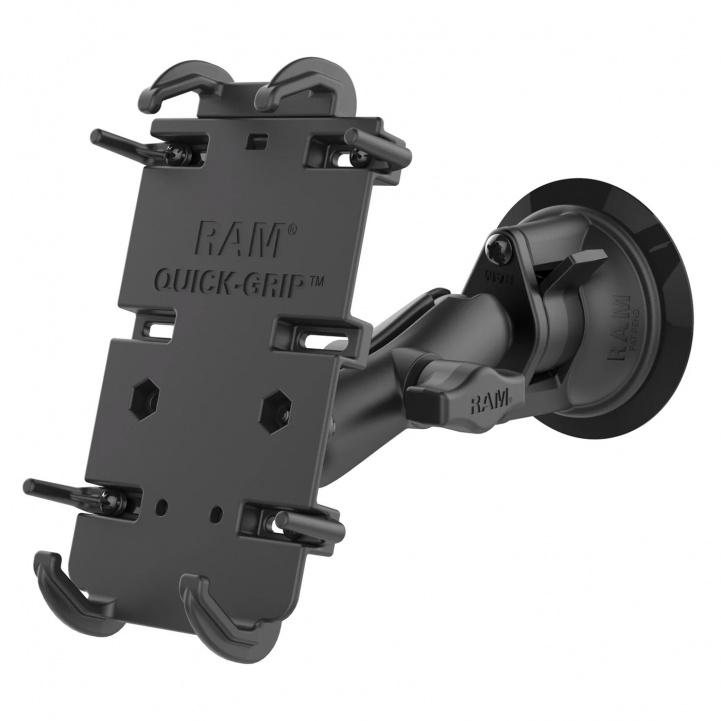 RAM Mounts Quick-Grip XL Telefonholder med sugekopp i gruppen Annet / Tilbehør til telefon og nettbrett hos Campmarket (81605)