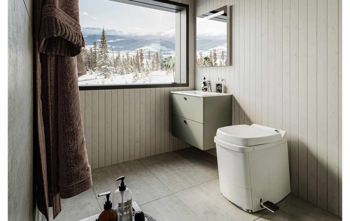 Sunwind Forbrenningstoalett El-dorado Plus i gruppen Vann & Sanitær / Toalett / Campingtoalett hos Campmarket (81764)