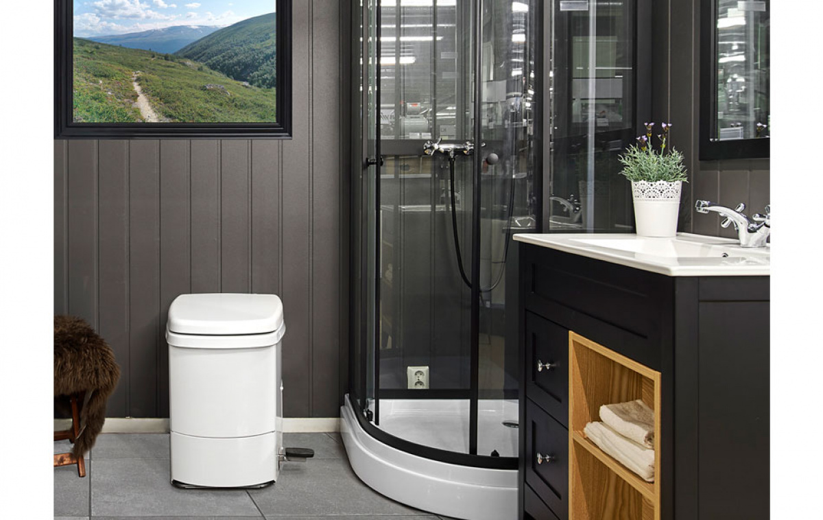 Sunwind Forbrenningstoalett El-dorado Plus i gruppen Vann & Sanitær / Toalett / Campingtoalett hos Campmarket (81764)