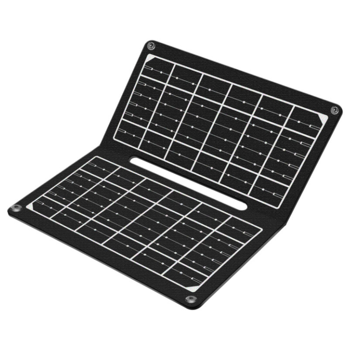 Solcellepanel 7w med USB-Lader i gruppen Campingvogn & Bobilt / Elektronikk / Solpaneler hos Campmarket (81817)