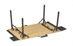 Campout Sammenleggbart Campingbord 100x65cm