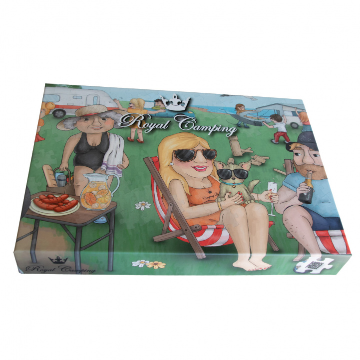 Royal Camping Puzzle Vacation 500 brikker i gruppen Annet / Leker & Spill hos Campmarket (82001)