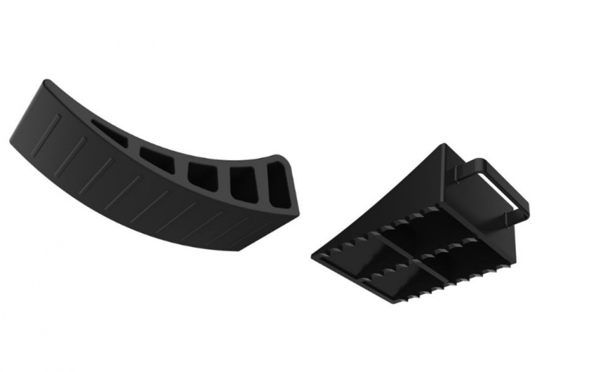 Avrettingskilesett Bøyd i gruppen Campingvogn & Bobilt / Chassis / Nivåklosser hos Campmarket (82029)