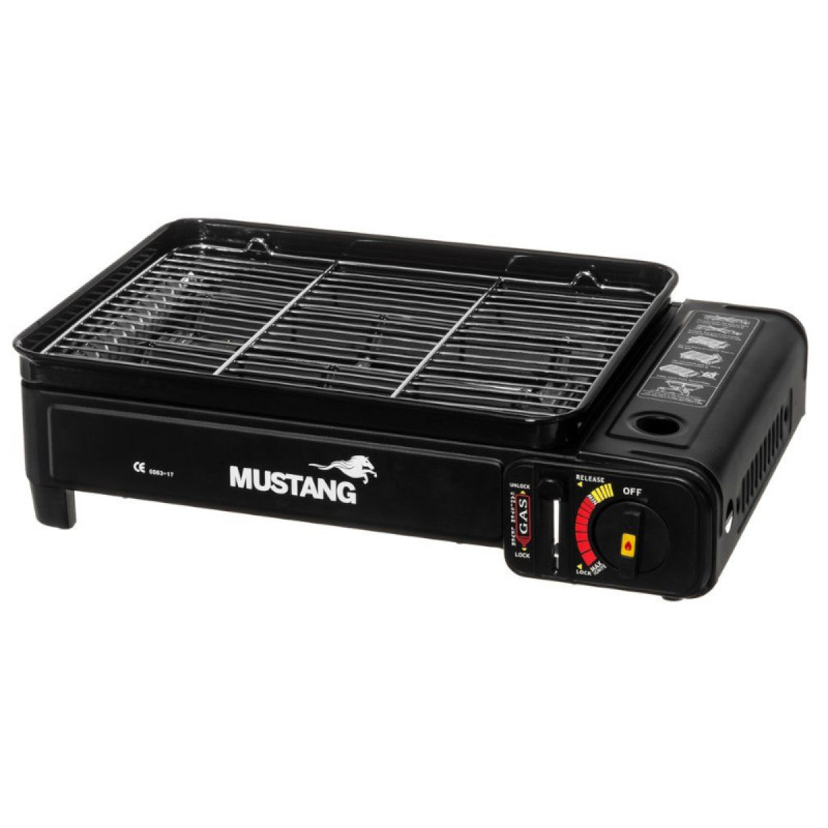 Mustang Campinggrill for engangsflaske i gruppen Husholdning & Kjøkken / Griller / Øvrige griller hos Campmarket (82067)