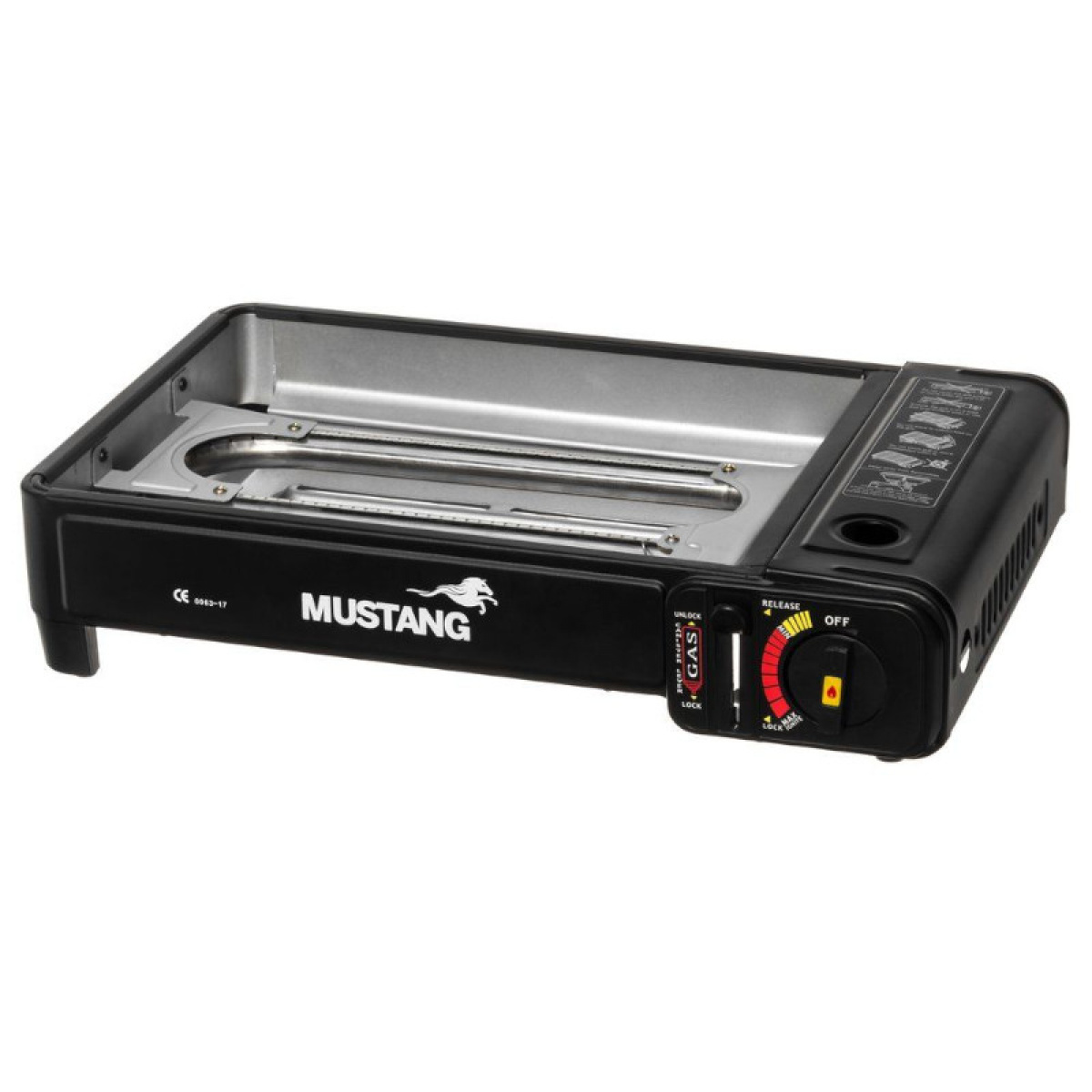 Mustang Campinggrill for engangsflaske i gruppen Husholdning & Kjøkken / Griller / Øvrige griller hos Campmarket (82067)