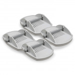 Kampa Lunar Støttebensfot 4-pakning